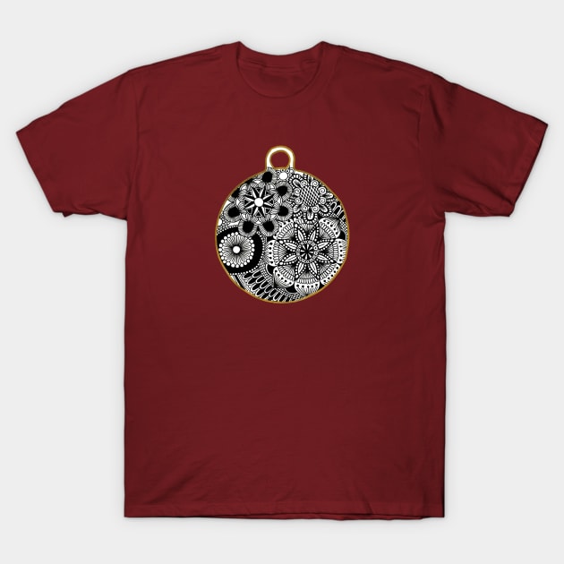 Christmas Ornament T-Shirt by calenbundalas